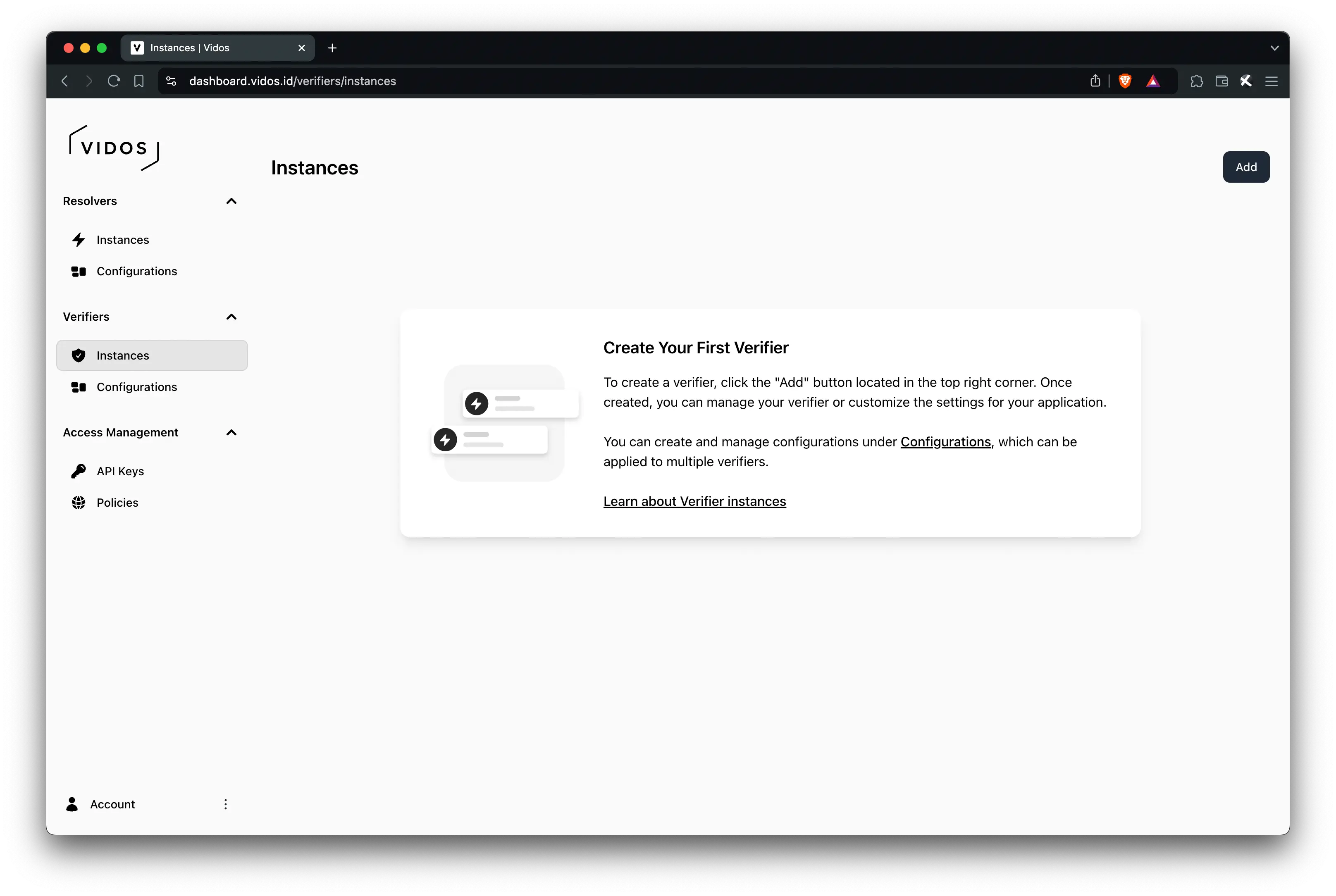 New Verifier Instance
